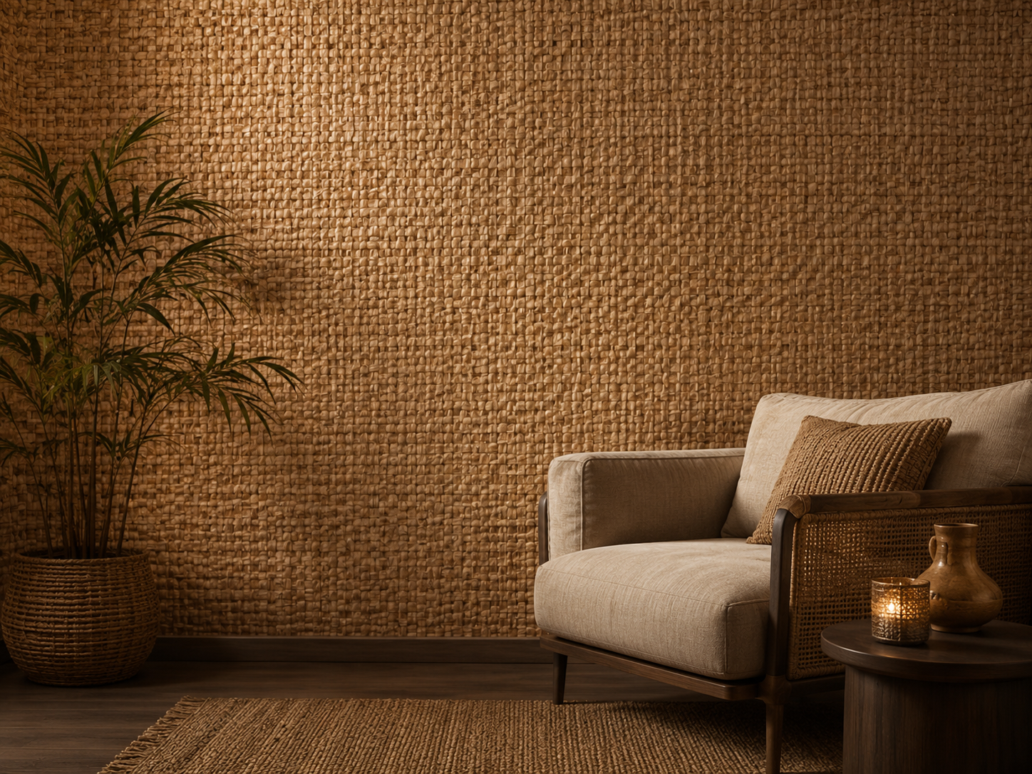 Natural Material Wallpaper