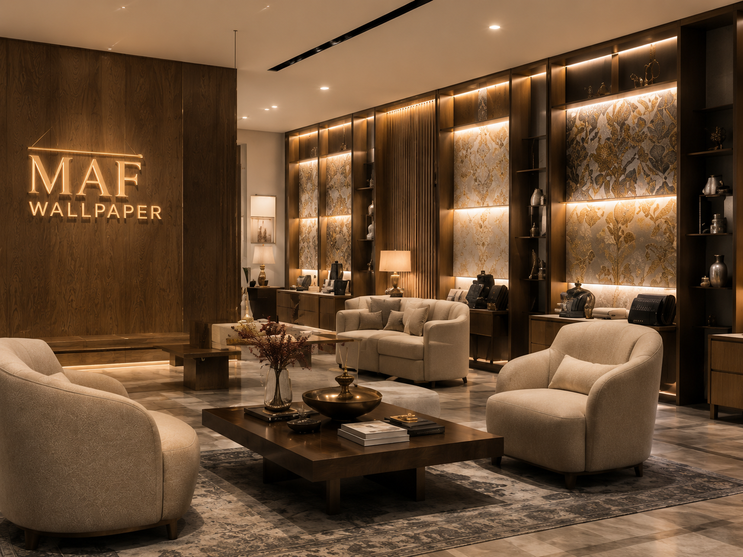 MAF Wallpaper Retail Showroom